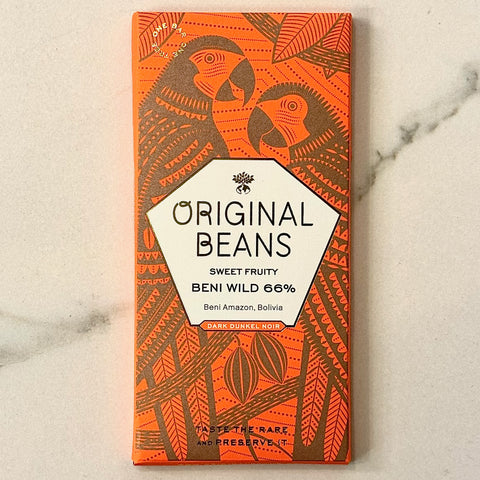 Original Beans BENI WILD HARVEST 66% Bar