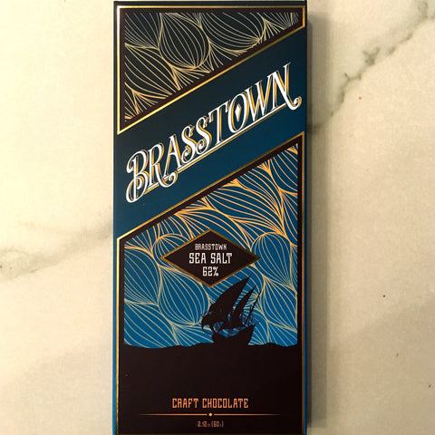 Brasstown Sea Salt 62% Gourmet Chocolate Bar